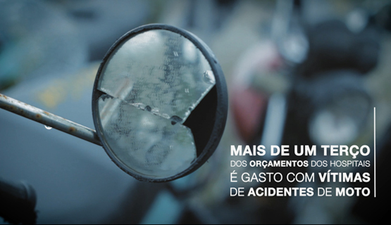 Redução nos acidentes 