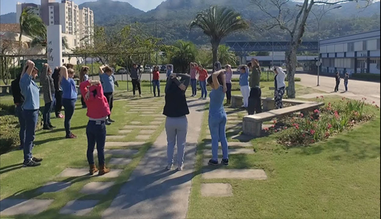 Ginástica não é só alongamento